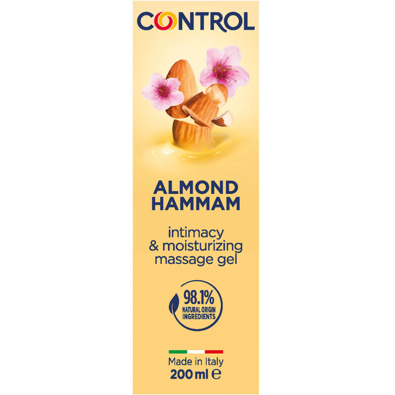 CONTROL - 3-IN-1 ALMOND HAMMAM MASSAGE GEL 200 ML