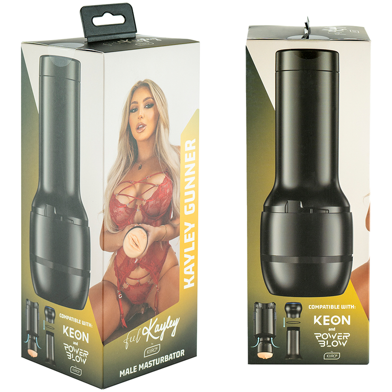 KIIROO - SIENTE A KAYLEY GUNNER DE LA COLECCIÓN STARS STROKERS