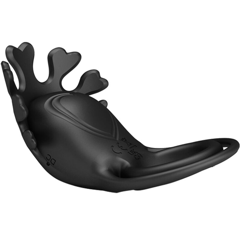 PRETTY LOVE - RUBEN VIBRATING RING 7 BLACK SILICONE VIBRATIONS