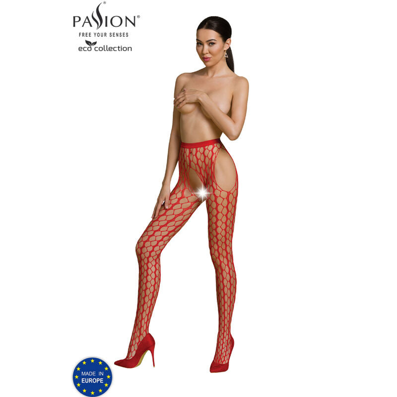PASSION - COLECCIÓN BODYSTOCKING ECO ECO S007 ROJO