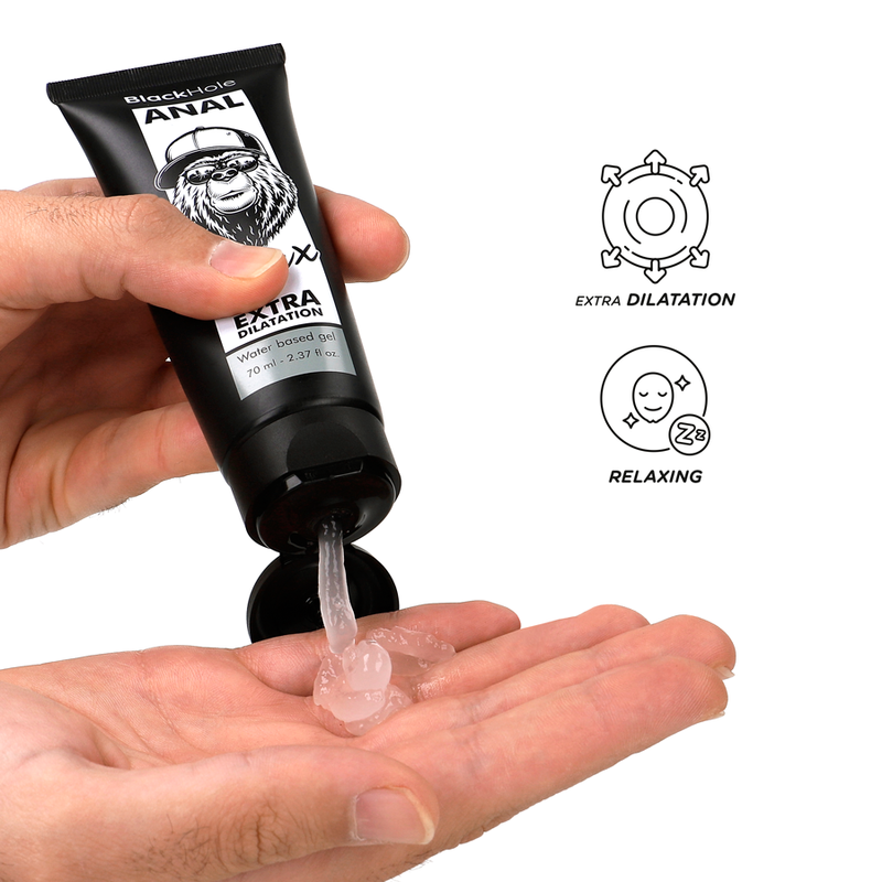 AGUJERO NEGRO - GEL DILATADOR ANAL A BASE DE AGUA 70 ML