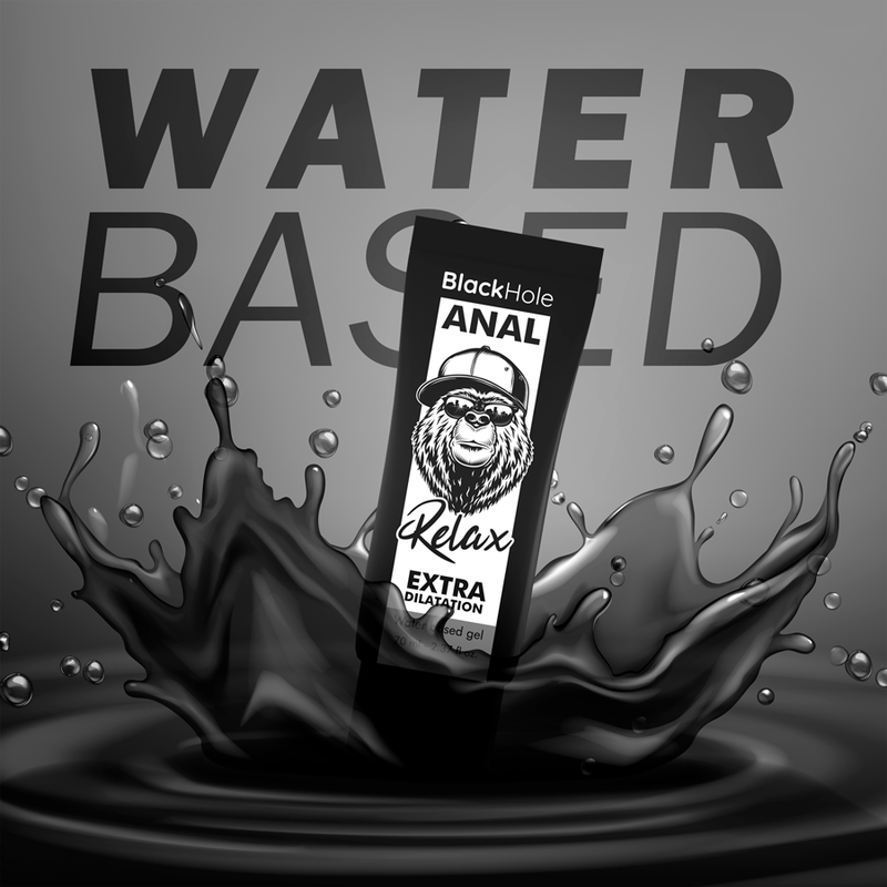 AGUJERO NEGRO - GEL DILATADOR ANAL A BASE DE AGUA 70 ML