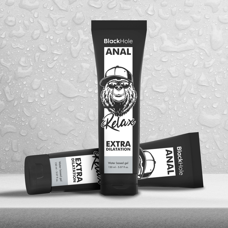 AGUJERO NEGRO - GEL BASE PARA DILATACIÓN ANAL 150 ML