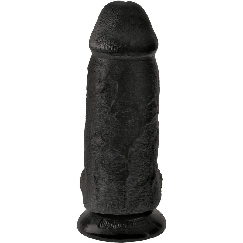 KING COCK - PENE REALISTA GRUESO 23 CM NEGRO