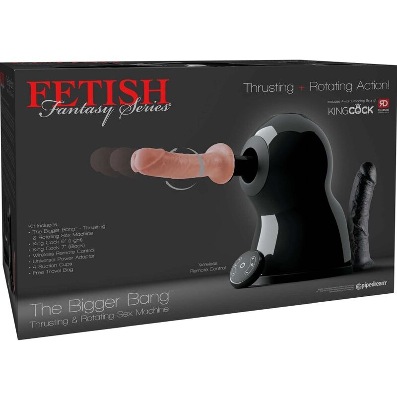 FETISH FANTASY SERIES - BIGGEST SEX MACHINE ROTATION AND THRUST