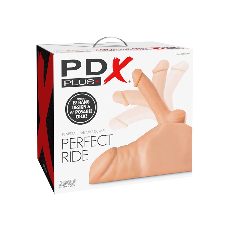 PDX PLUS - PERFECT RIDE PENIS AND NAKED MASTURBATOR