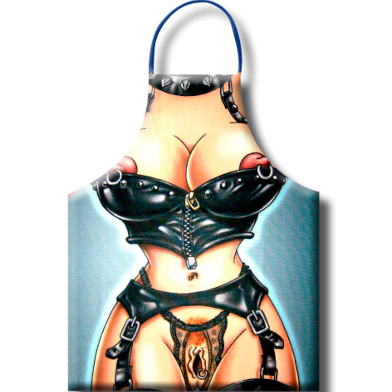 DIABLO PICANTE - DELANTAL SADO PARA MUJER