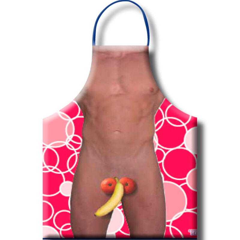 DIABLO PICANTE - DELANTAL DE FRUTA PARA HOMBRE