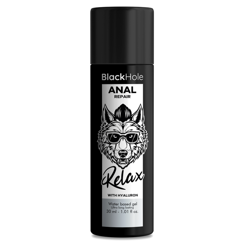 BLACK HOLE - WATER-BASED RELAXING ANAL REPAIR WITH HYALURON 30 ML