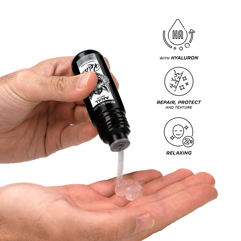 BLACK HOLE - WATER-BASED RELAXING ANAL REPAIR WITH HYALURON 30 ML