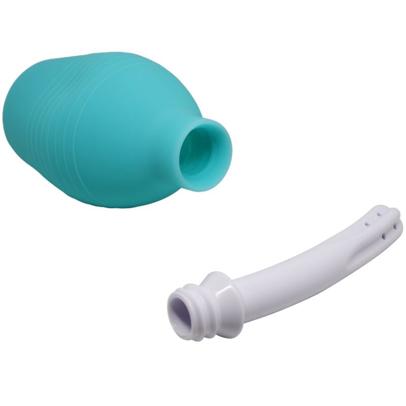 MR PLAY - DUCHA ANAL DE GOMA BLUE PEAR