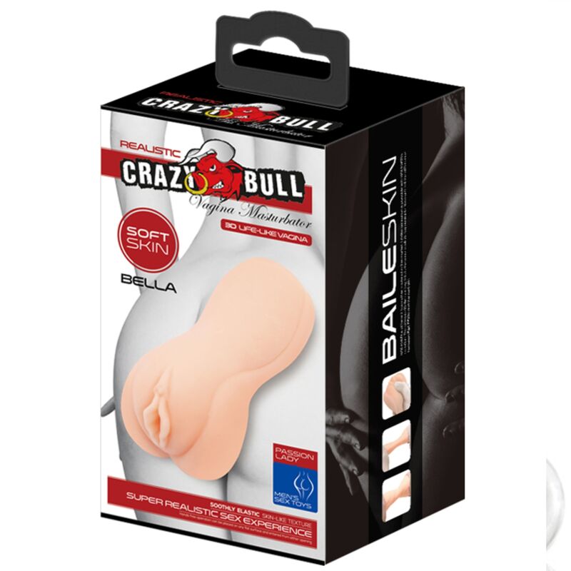 CRAZY BULL - MASTURBADOR CON FORMA DE VAGINA BELLA