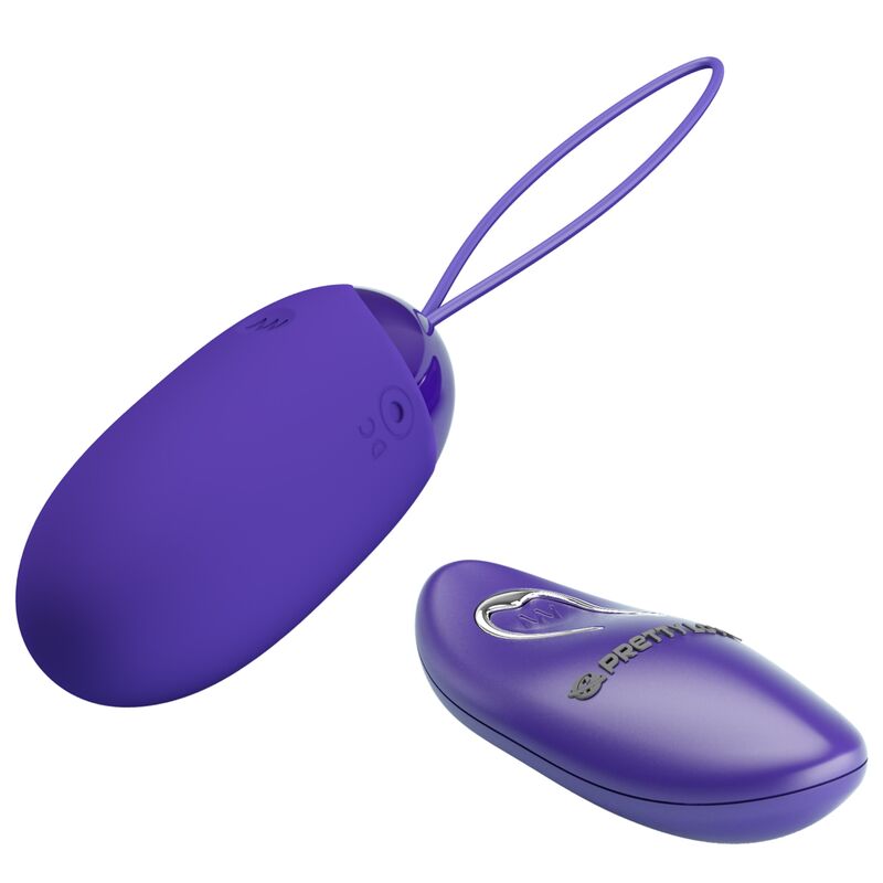 PRETTY LOVE - BERGER YOUTH VIBRATING EGG WITH REMOTE CONTROL VIOLET