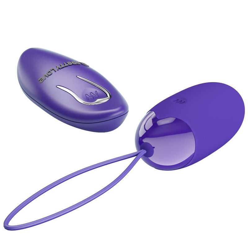 PRETTY LOVE - BERGER YOUTH VIBRATING EGG WITH REMOTE CONTROL VIOLET