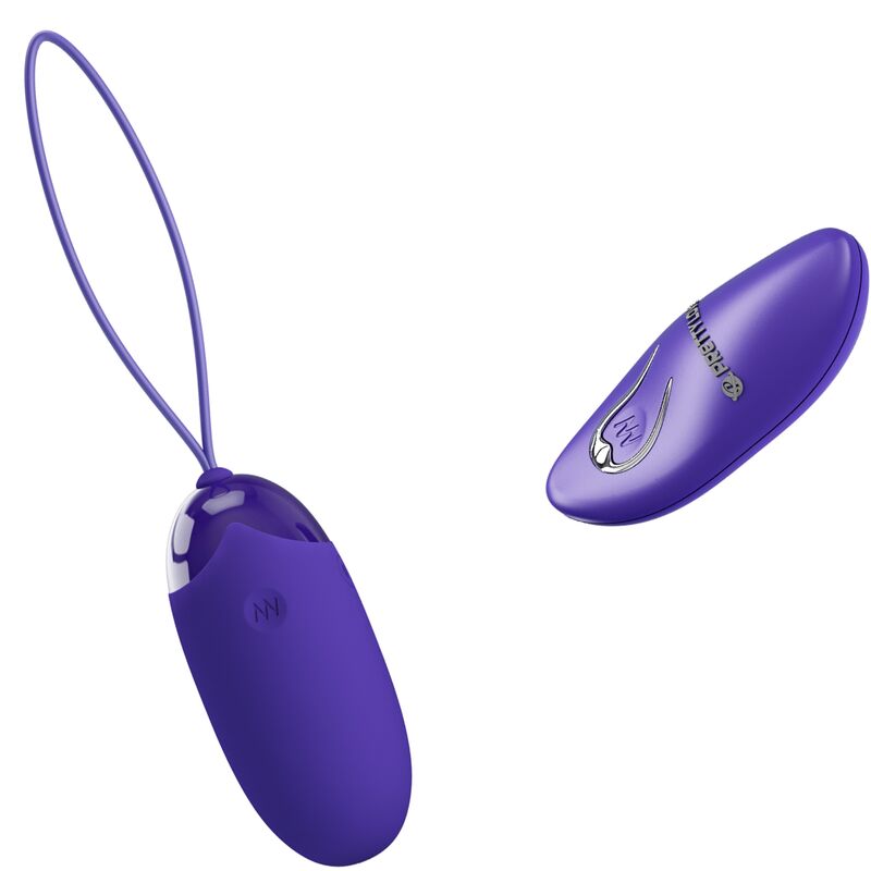PRETTY LOVE - BERGER YOUTH VIBRATING EGG WITH REMOTE CONTROL VIOLET