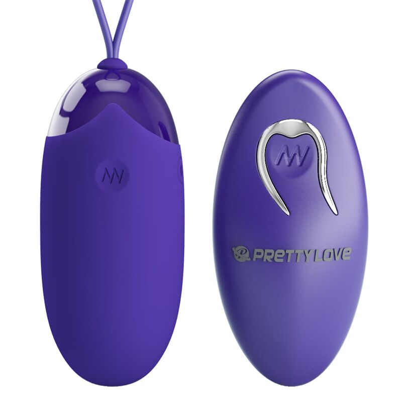 PRETTY LOVE - BERGER YOUTH VIBRATING EGG WITH REMOTE CONTROL VIOLET