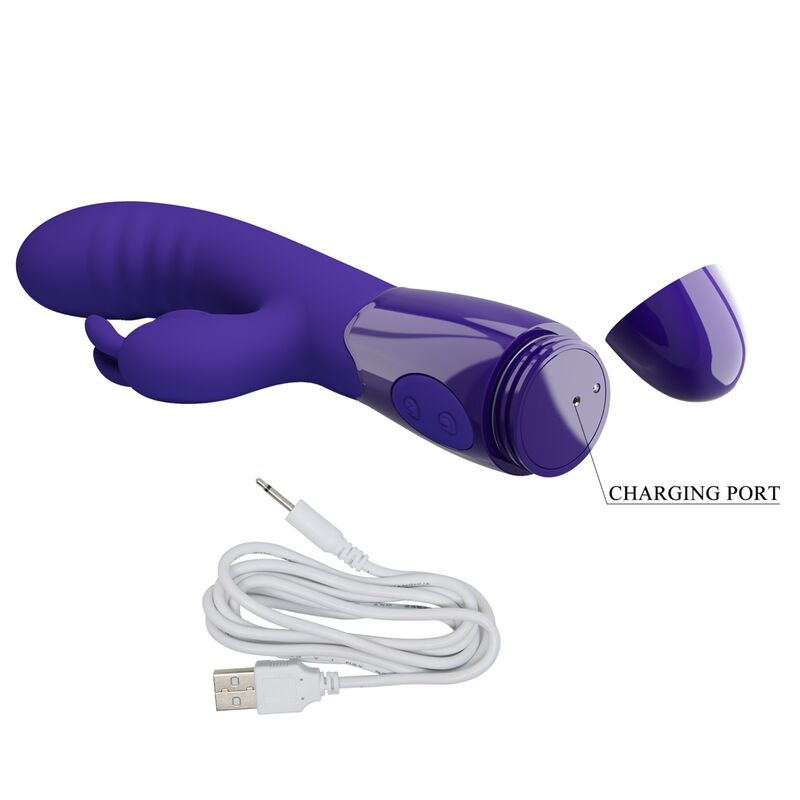 PRETTY LOVE - VIOLET CERBERUS YOUTH RABBIT VIBRATOR