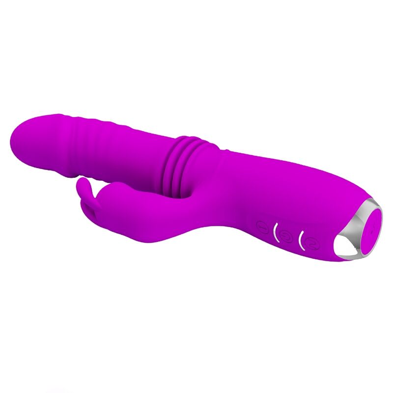 PRETTY LOVE - PURPLE DOROTHY RECHARGEABLE RABBIT VIBRATOR