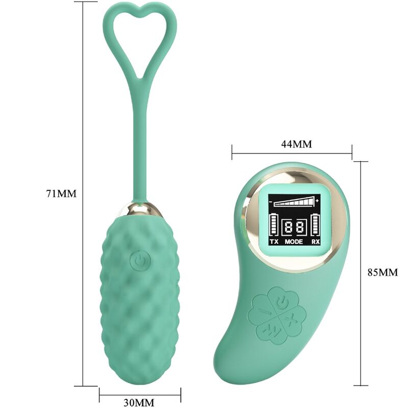 PRETTY LOVE - VIBRATING EGG WITH REMOTE CONTROL BY VIVIAN GREEN