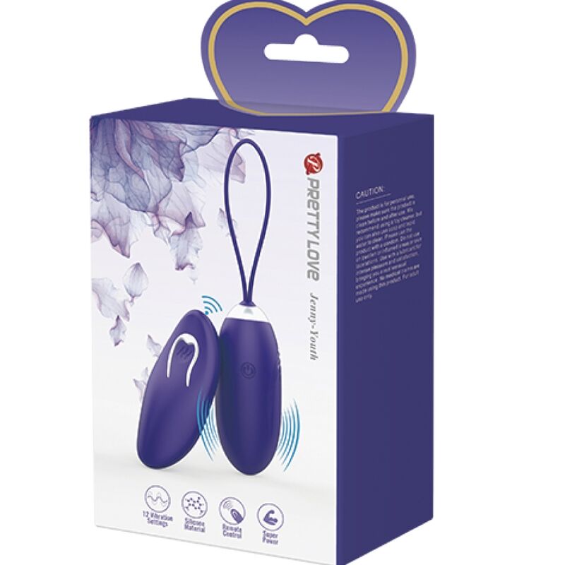 PRETTY LOVE - JENNY YOUTH VIOLATING EGG WITH VIOLET REMOTE CONTROL