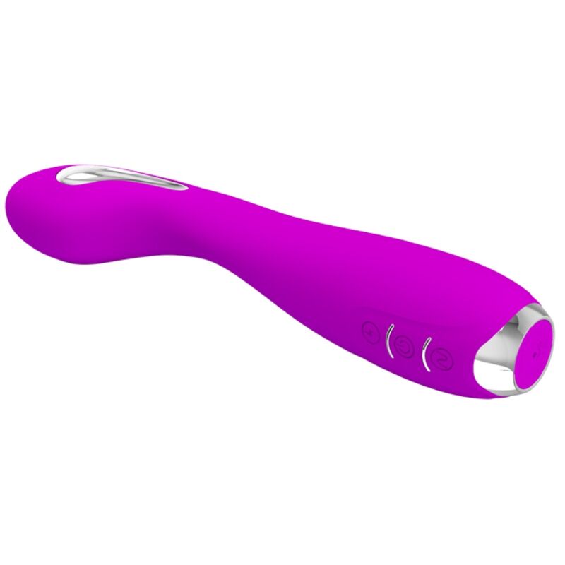 PRETTY LOVE - HECTOR RECHARGEABLE ELECTROSHOCK VIBRATOR - PURPLE WATERPROOF