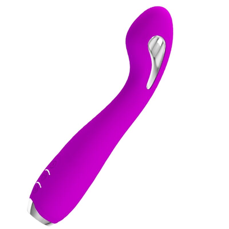 PRETTY LOVE - HECTOR RECHARGEABLE ELECTROSHOCK VIBRATOR - PURPLE WATERPROOF