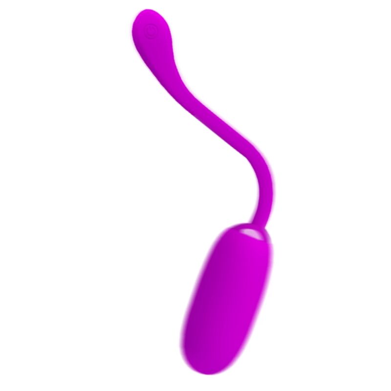 PRETTY LOVE - JULIUS PURPLE WATERPROOF RECHARGEABLE VIBRATING EGG