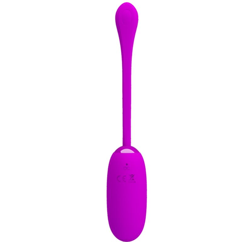 PRETTY LOVE - JULIUS PURPLE WATERPROOF RECHARGEABLE VIBRATING EGG