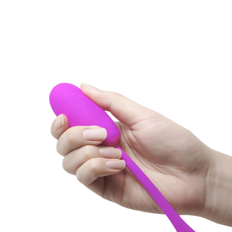 PRETTY LOVE - JULIUS PURPLE WATERPROOF RECHARGEABLE VIBRATING EGG