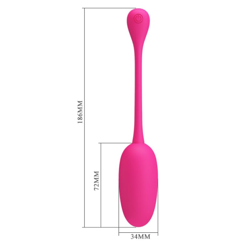 PRETTY LOVE - PINK KNUCKER RECHARGEABLE VIBRATING EGG