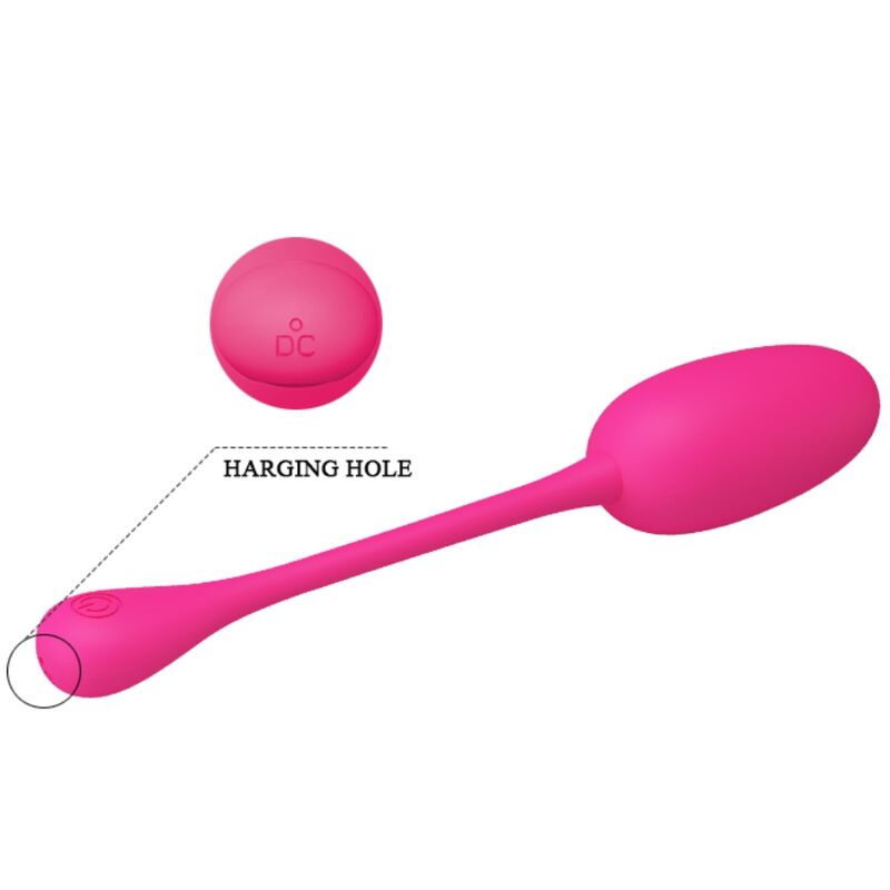 PRETTY LOVE - PINK KNUCKER RECHARGEABLE VIBRATING EGG