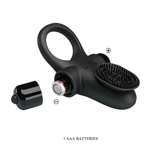 PRETTY LOVE - ANILLO VIBRADOR PARA EL PENE NEGRO II