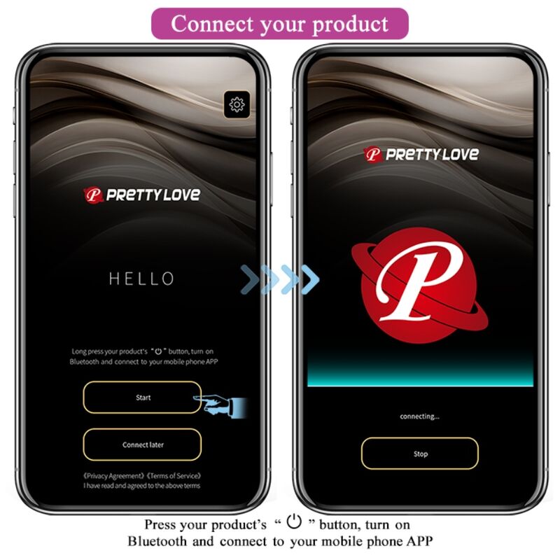 PRETTY LOVE - BOLAS VIBRATORIAS RECARGABLES ELVIRA ROSA