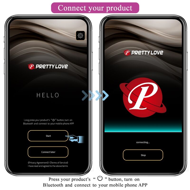PRETTY LOVE - APP-CONTROLLED ANAL PLUG JEFFERSON BLACK