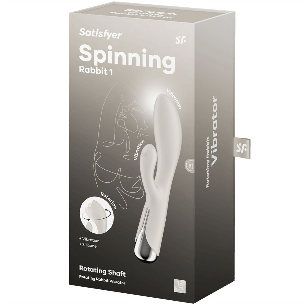 SATISFYER - RED G-SPOT AND CLITORIS STIMULATION RABBIT