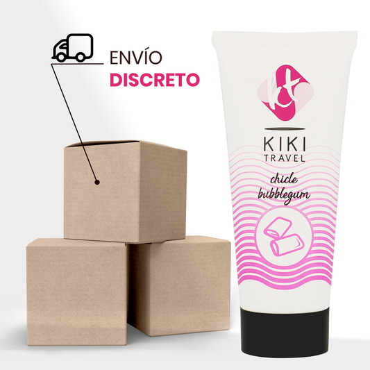 KIKÍ TRAVEL - LUBRICANTE DE CHICLE DE FRESA 50 ML