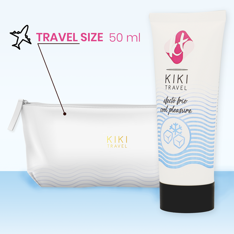 KIKÍ TRAVEL - LUBRICANTE CON EFECTO REFRESCANTE 50 ML