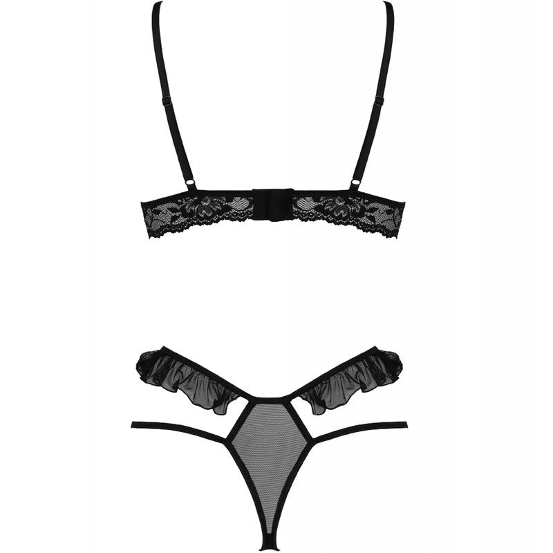 PASIÓN - CONJUNTO DE DOS PIEZAS DOLLY NEGRO S/M