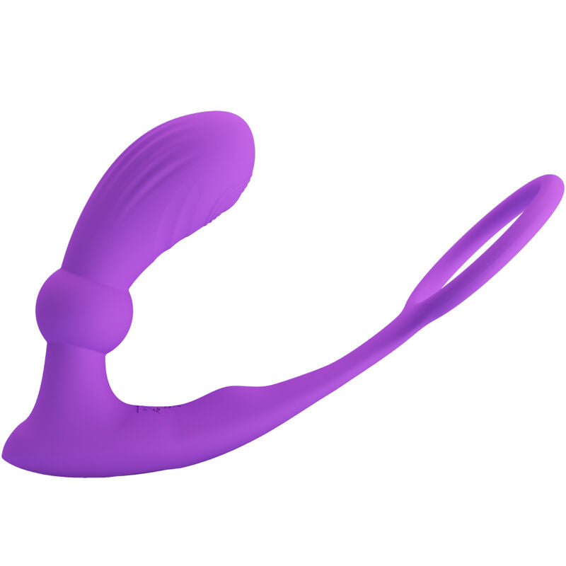 PRETTY LOVE - ANILLO WARREN Y VIBRADOR ANAL VIOLETA