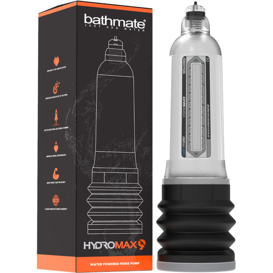 BATHMATE - BOMBA DE AGRANDAMIENTO DE PENE HYDROMAX 9 CLEAR