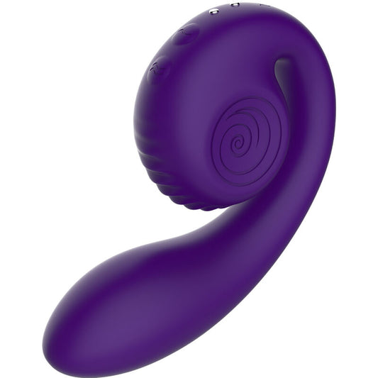 VIBRADOR DE CARACOL - ESTIMULADOR DOBLE ROSA
