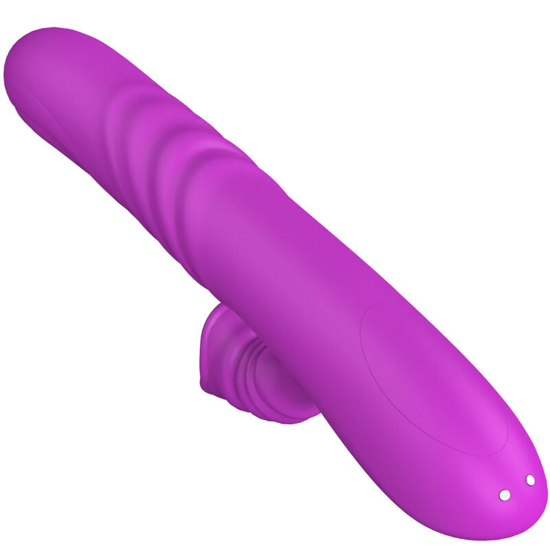 ARMONY - ANGELIA VIBRADOR MULTIFUNCIONAL CON LENGUA ESTIMULANTE, EFECTO CALOR VIOLETA