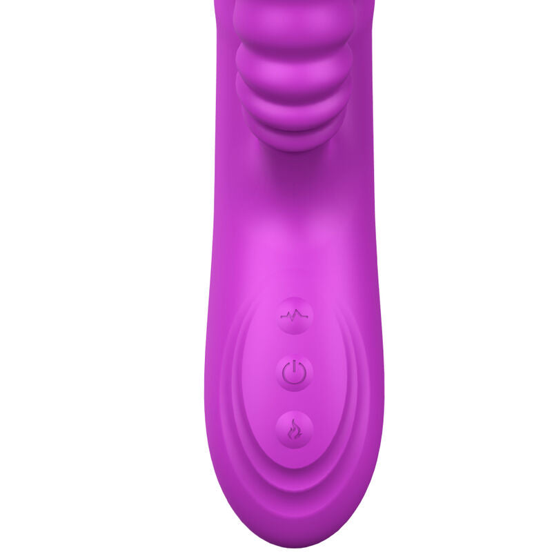 ARMONY - ANGELIA VIBRADOR MULTIFUNCIONAL CON LENGUA ESTIMULANTE, EFECTO CALOR VIOLETA