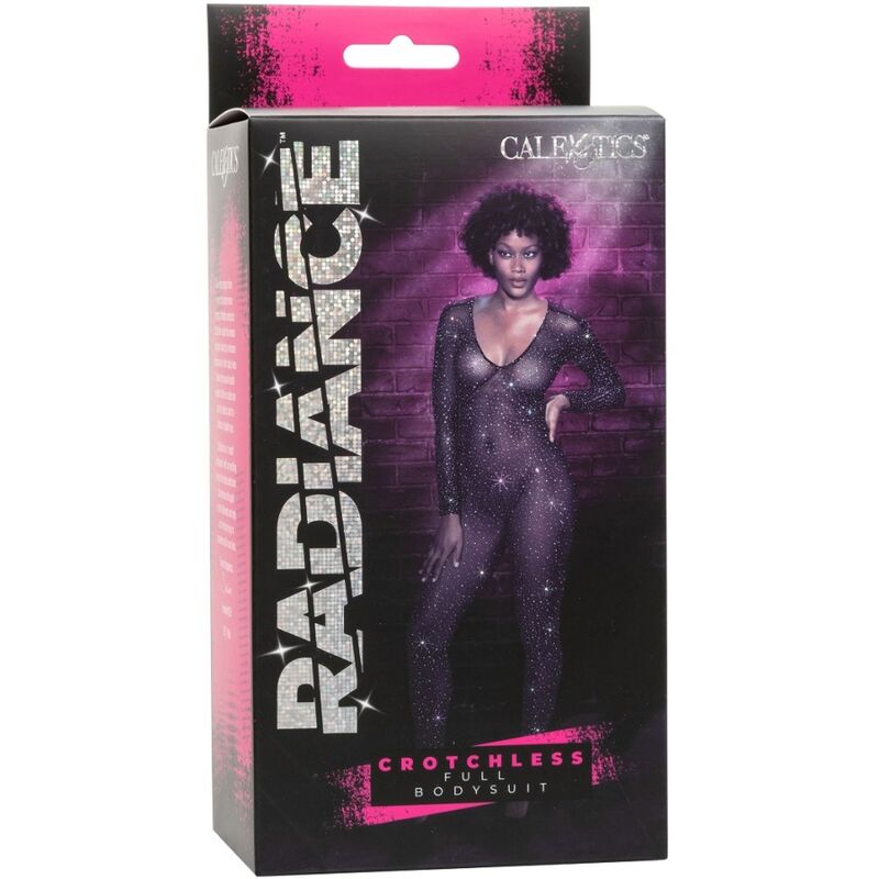 CALEXOTICS - RADIANCE BODYSUIT COMPLETE CROTCHLESS RHINE