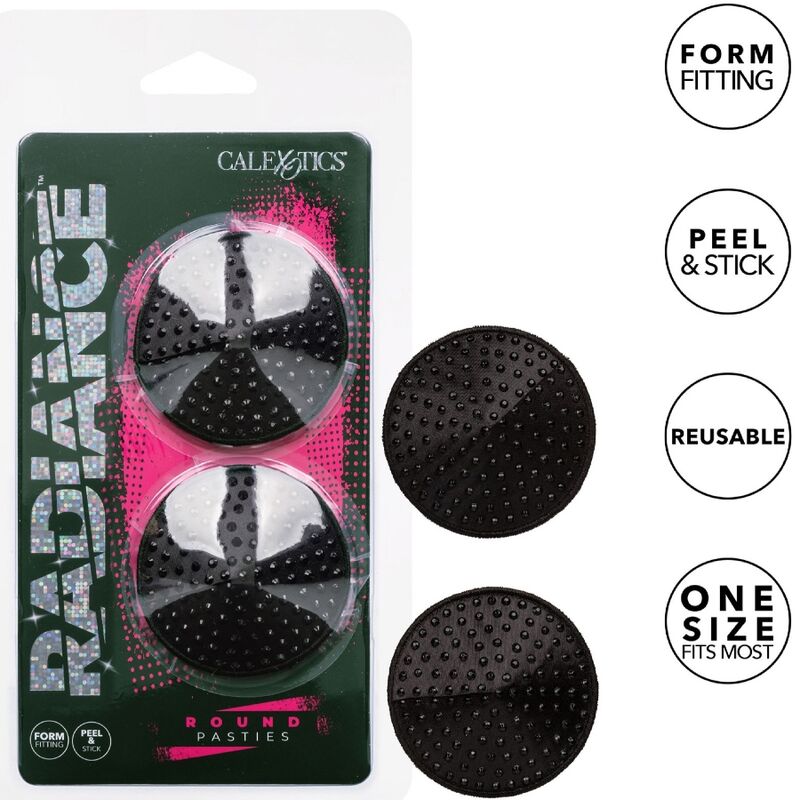 CALEXOTICS - TAPAS RADIANCE PARA PUNTAS DE JOYERÍA REDONDAS