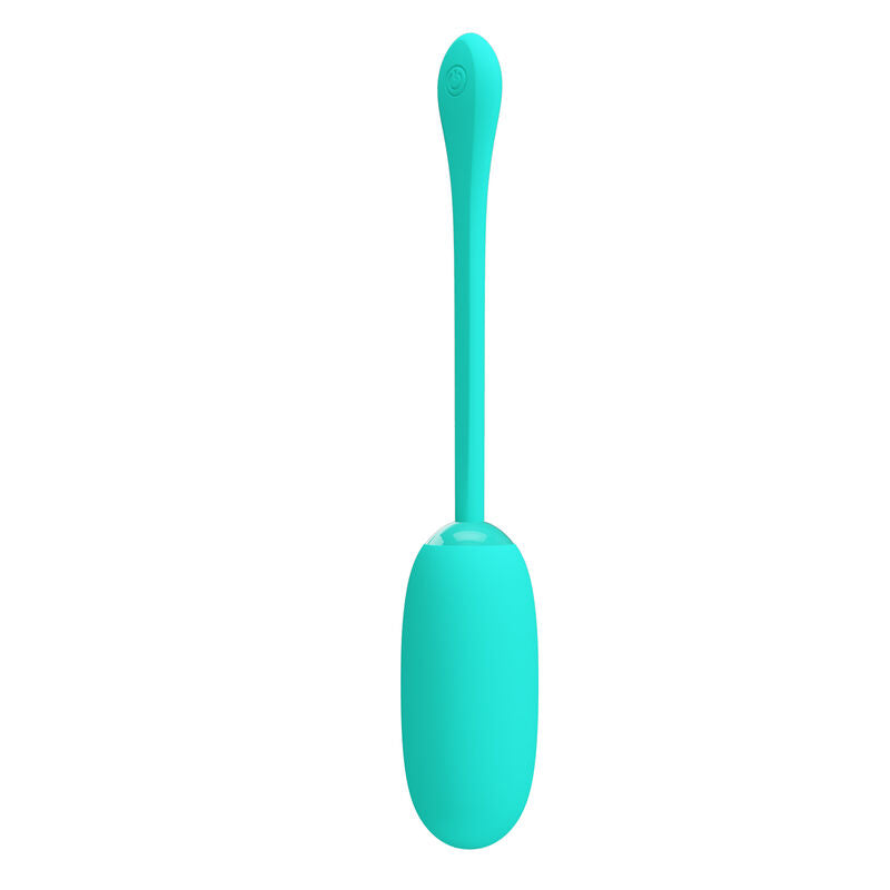 PRETTY LOVE - WATERPROOF-RECHARGEABLE VIBRATING EGG JULIUS AQUA GREEN