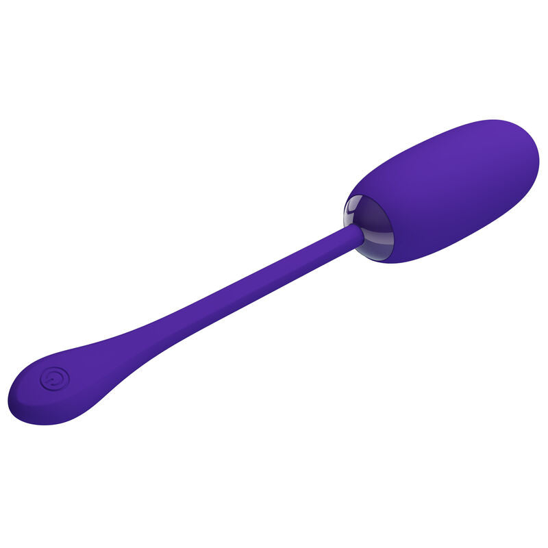 PRETTY LOVE - JULIUS PURPLE WATERPROOF RECHARGEABLE VIBRATING EGG