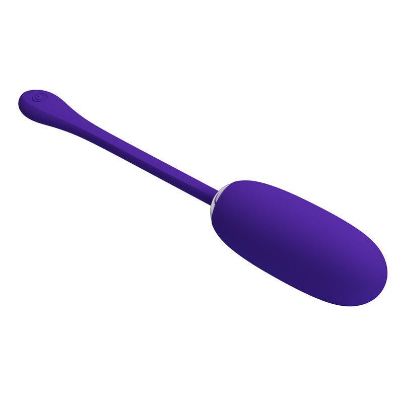 PRETTY LOVE - JULIUS PURPLE WATERPROOF RECHARGEABLE VIBRATING EGG