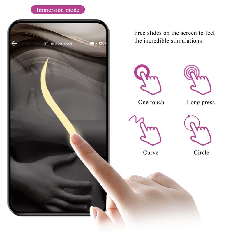 PRETTY LOVE - JAYLEEN APP PURPLE REMOTE CONTROL VIBRATOR