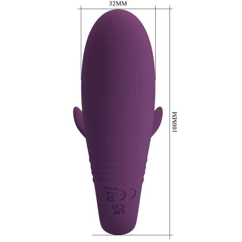 PRETTY LOVE - JAYLEEN APP PURPLE REMOTE CONTROL VIBRATOR
